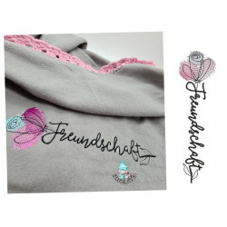 Stickserie - Rose Freundschaft